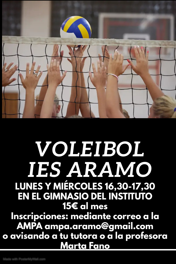 Volleyball event flyer template Hecho con PosterMyWall 1