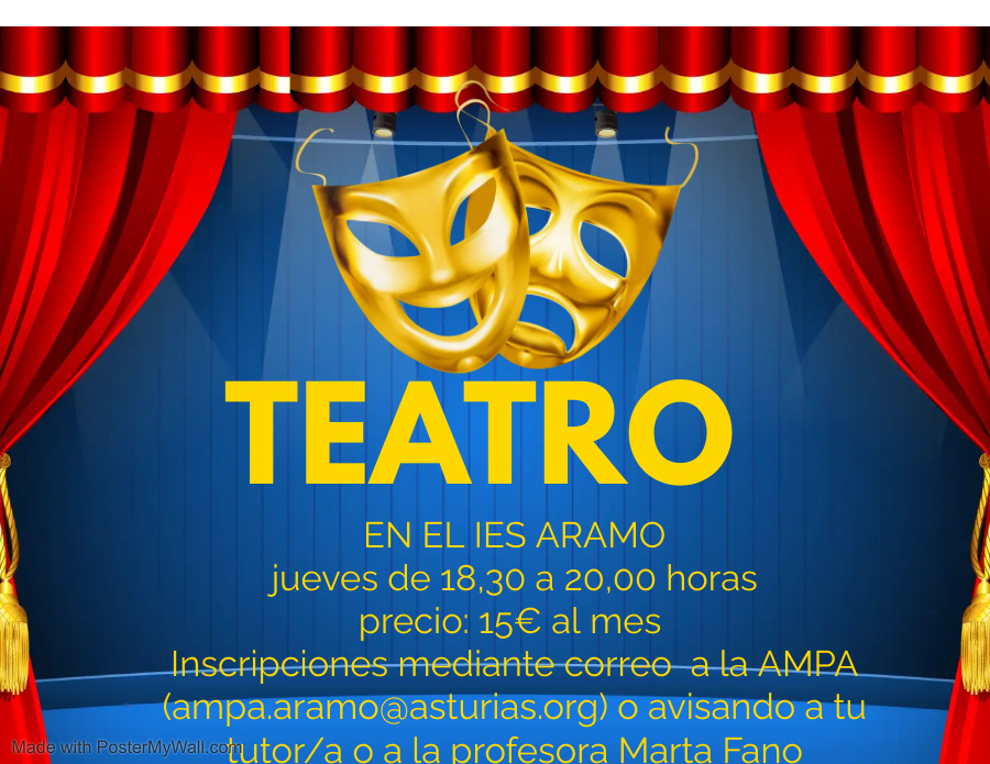 WORLD THEATRE DAY Hecho con PosterMyWall