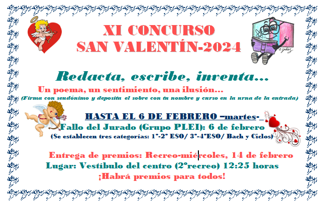 Bases XI Concurso S. Valentín